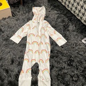 Monica and Andy hooded one piece